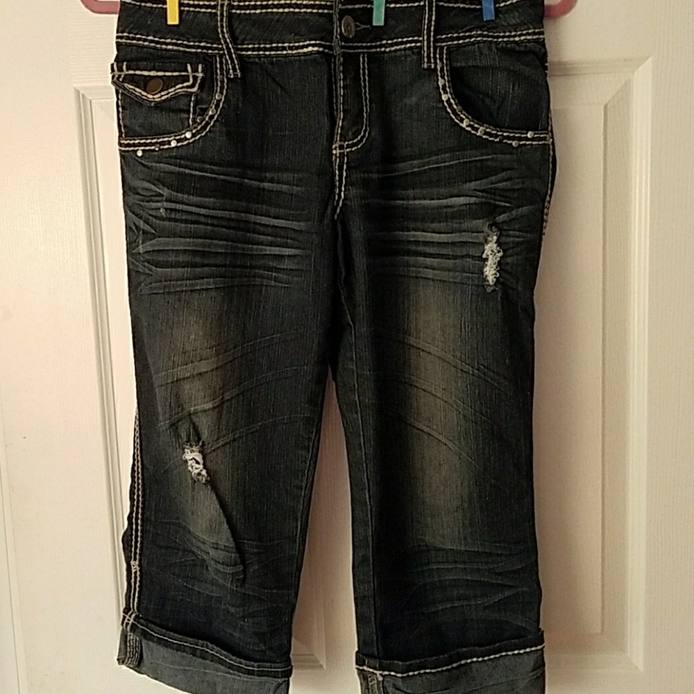 Cool Jean capris❣ NWOT